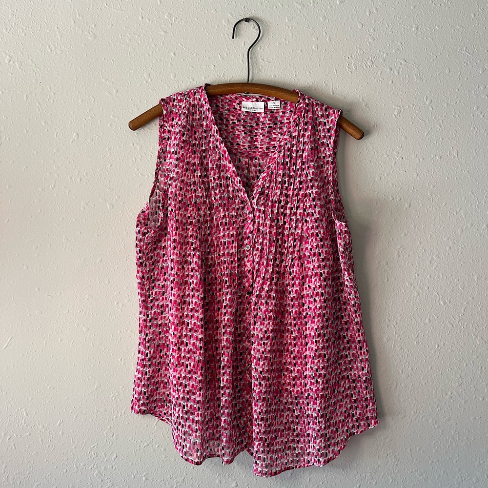 Liz Claiborne Sleeveless Blouse